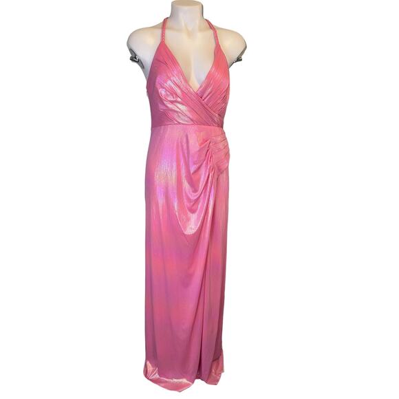 NEW NWT Retrofete Yesi Pink Maxi Dress Size Large - Picture 10 of 16